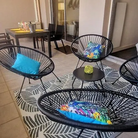 Le Domaine Du Golfe, Vue Exceptionnelle, Standing, 2 Parkings, Climatisation, Piscine, Tennis Apartamento